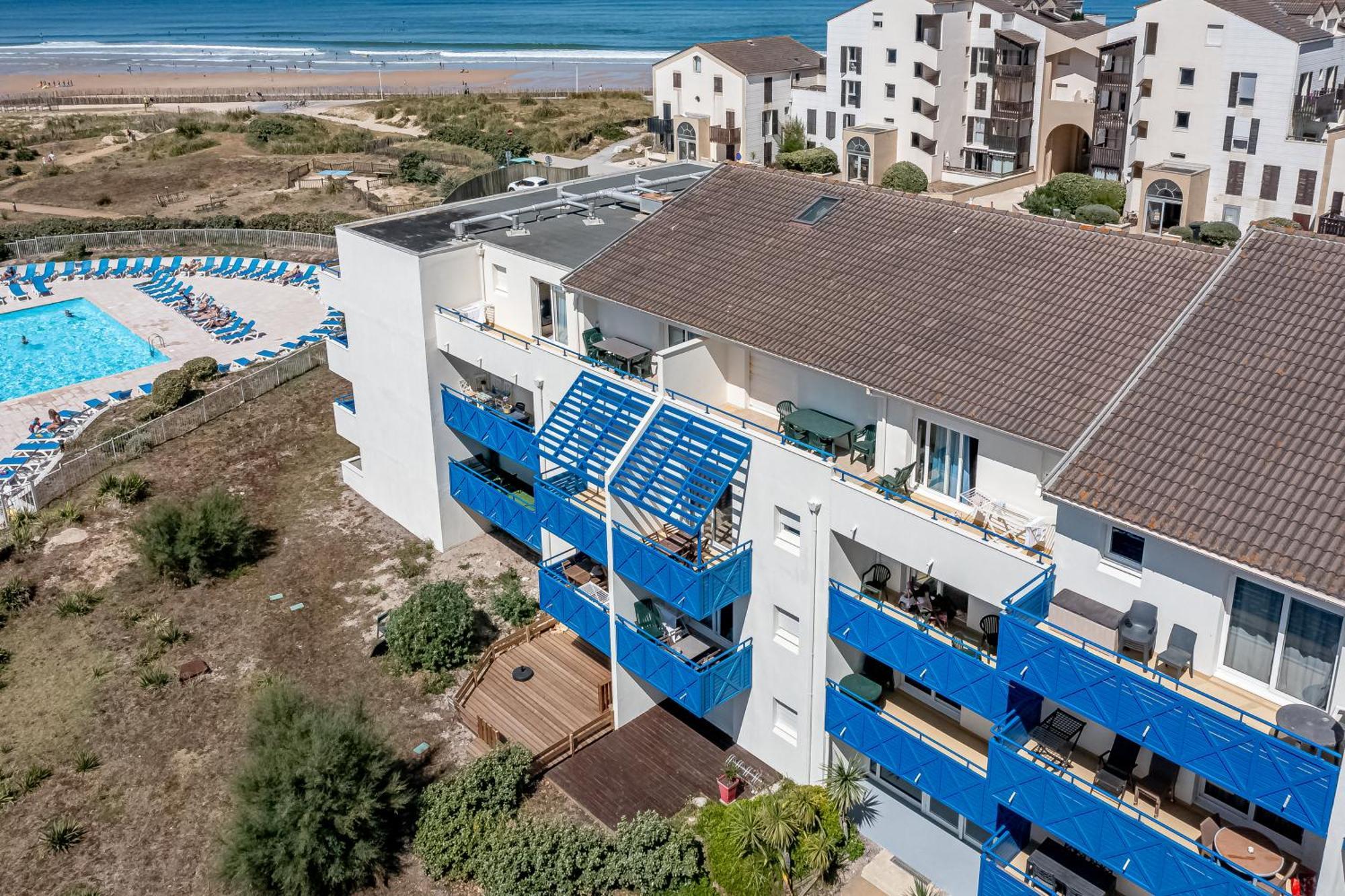 Residence Pierre & Vacances Bleu Marine Lacanau Bagian luar foto